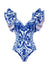 Maillot de Bain Femme à Jupe Fleurie Bella 0