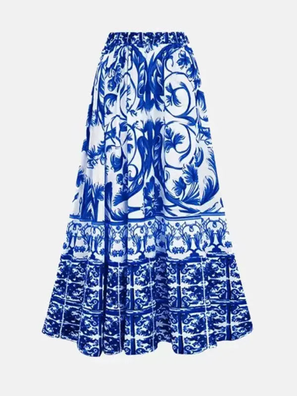 Maillot de Bain Femme à Jupe Fleurie Bella 2