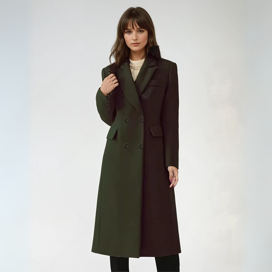 Manteau Classique pour Femme Élégant en Laine 4