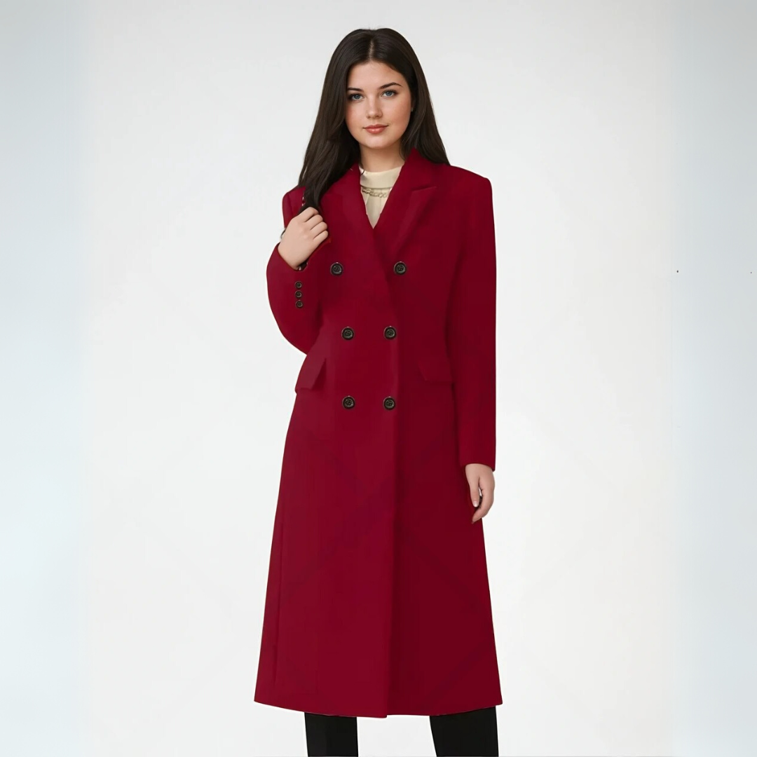 Manteau Classique pour Femme Élégant en Laine 5