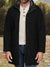 Manteau Femme 3/4 en Laine Mérinos Imperméable