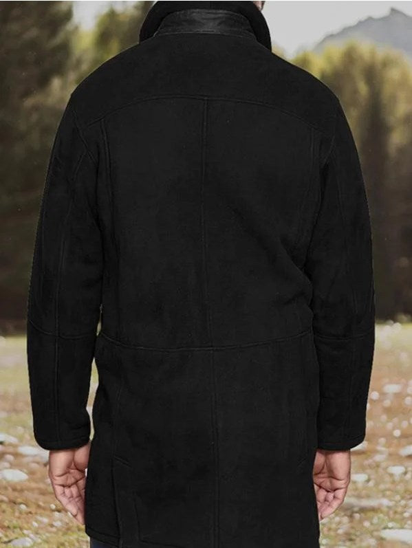 Manteau Femme 3/4 en Laine Mérinos Imperméable