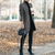 Manteau Femme Col Montant Style Classique 8