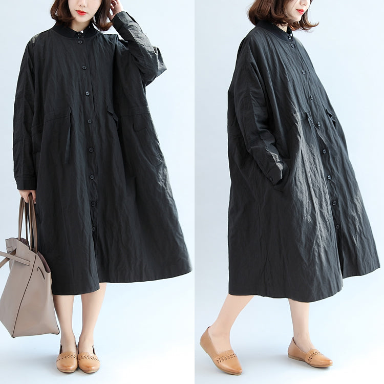 Manteau Femme Décontracté Grande Taille Manches Longues 1