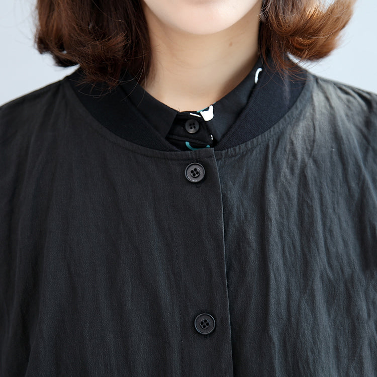 Manteau Femme Décontracté Grande Taille Manches Longues 4