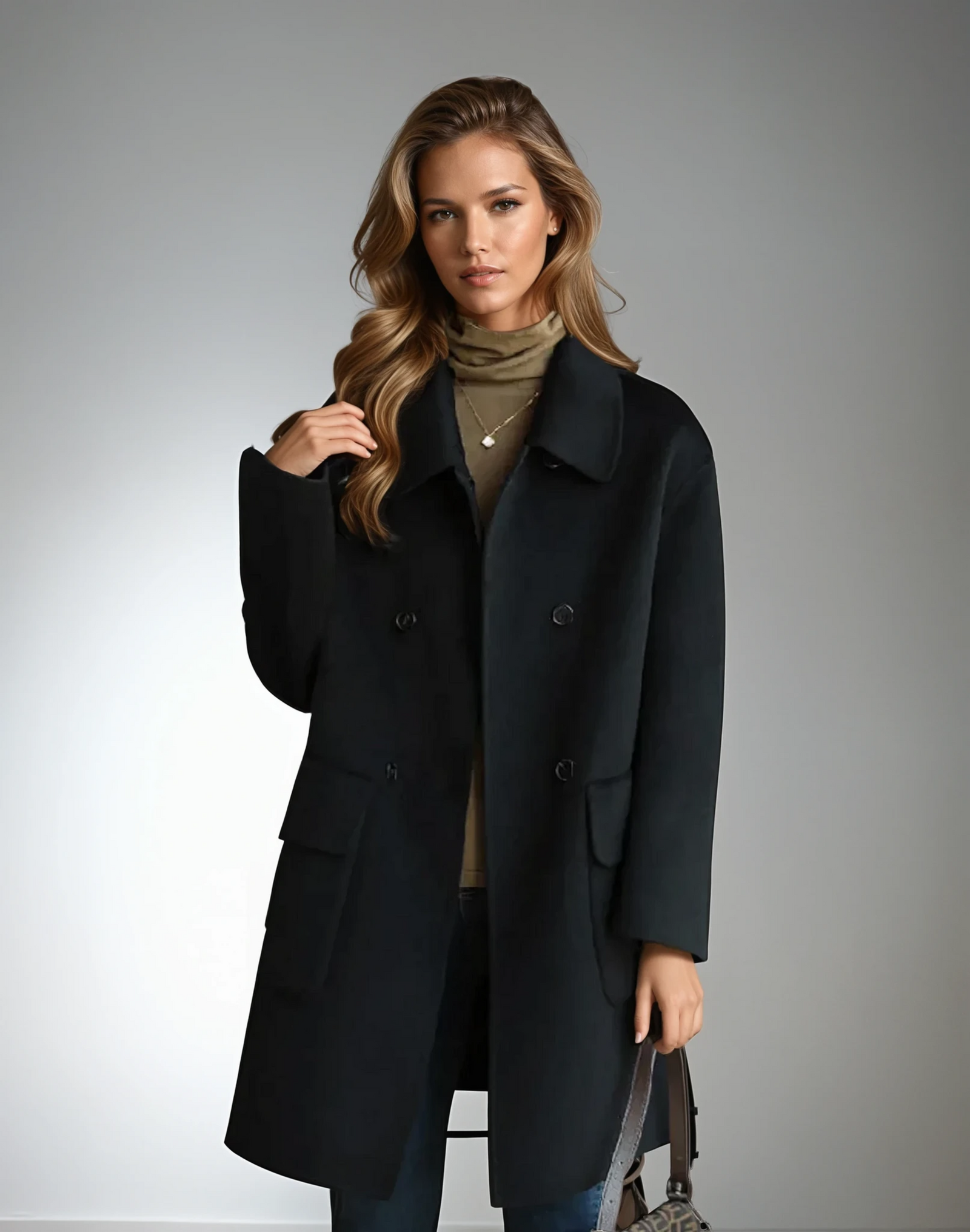 Manteau Femme Élégant et Chaud 3