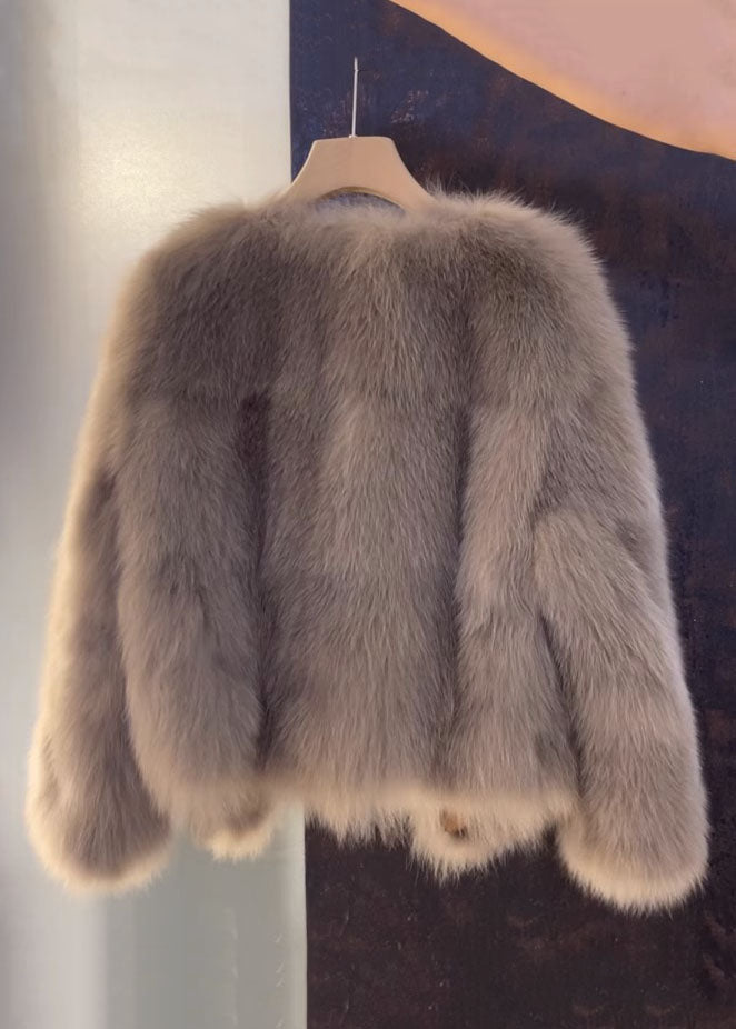 Manteau Femme Hiver Col en V Ample Chic 2