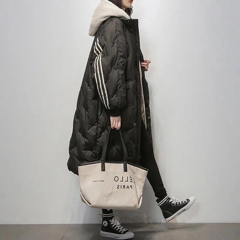 Manteau Femme Hiver Long Chic Casual 7
