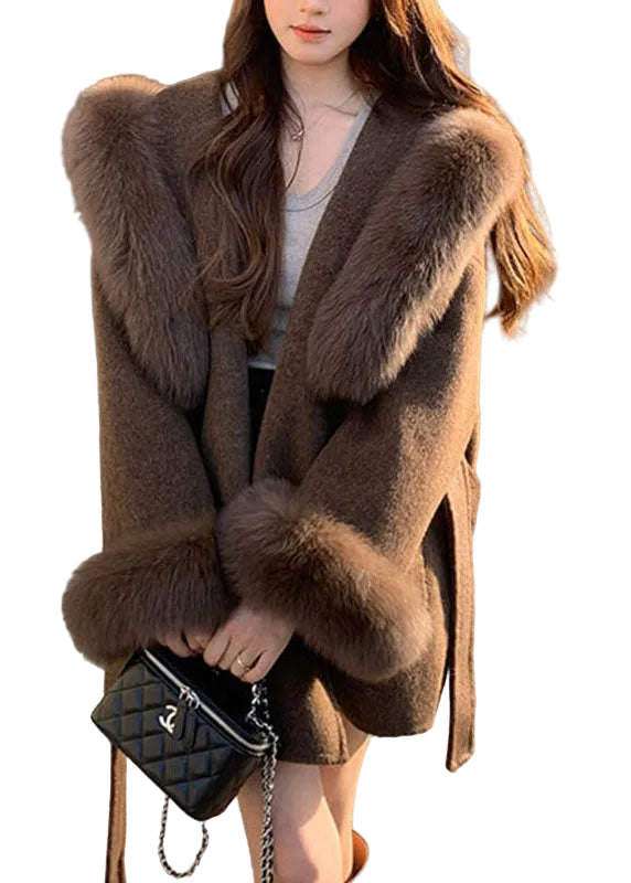 Manteau Femme à Capuche Style Classique à Manches Longues 1