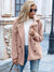 Manteau Femme en Fourrure Synthétique Élégant