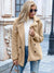 Manteau Femme en Fourrure Synthétique Élégant