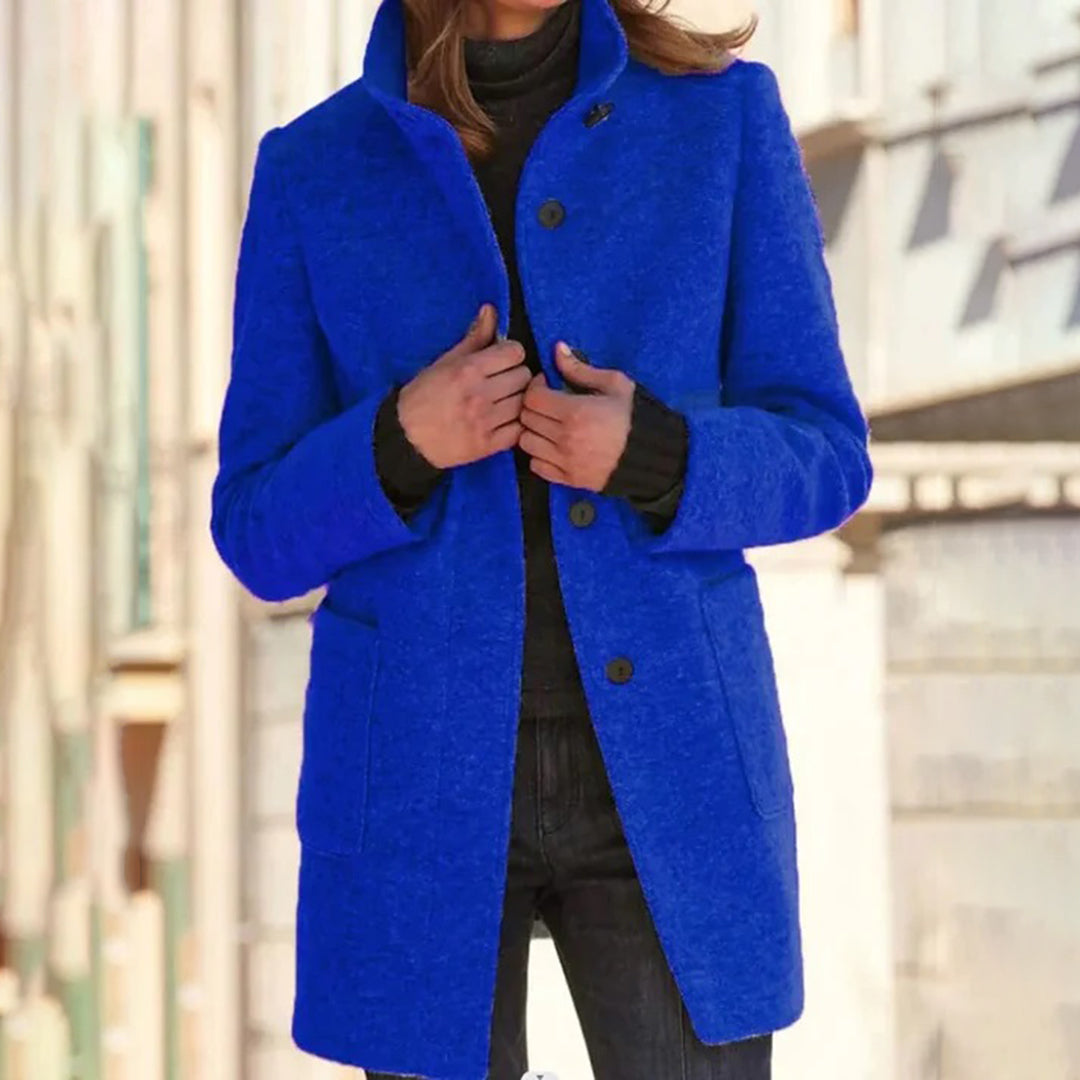 Manteau Hiver Femme Décontracté Col Montant 1