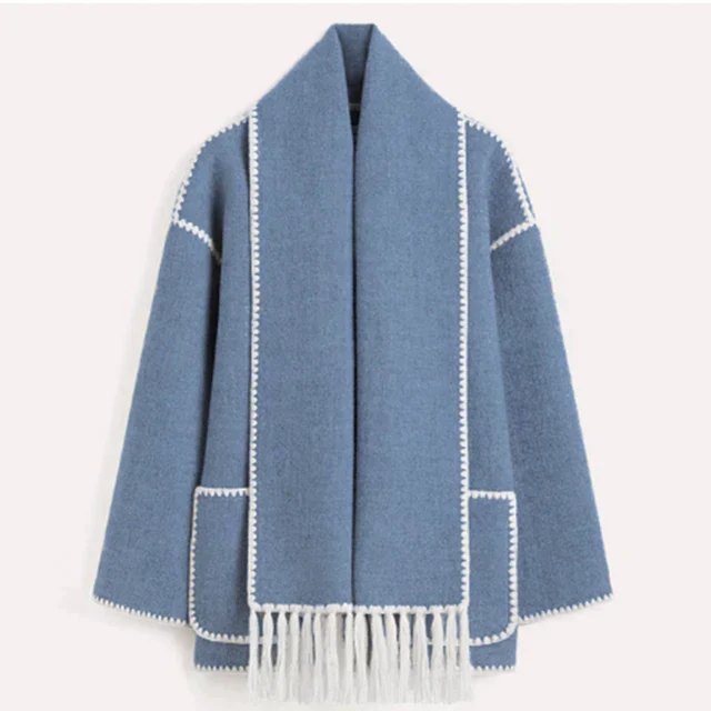 Manteau Hiver Femme Long Chic avec Manches Longues et Poches Pratiques 10