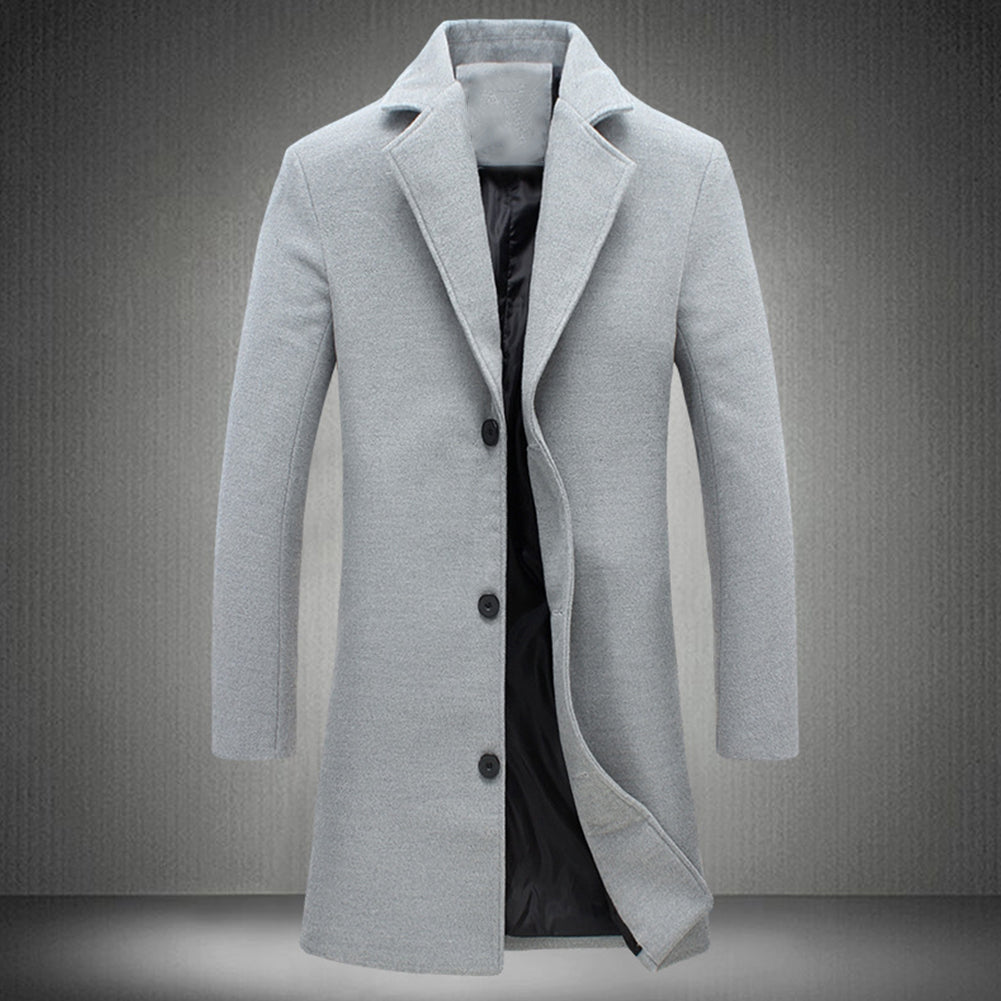 Manteau Hiver Femme Long Chic en Mélange de Tissus Doux 2