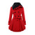 Manteau Hiver Femme Long Col en Fourrure Tissu Doux 3