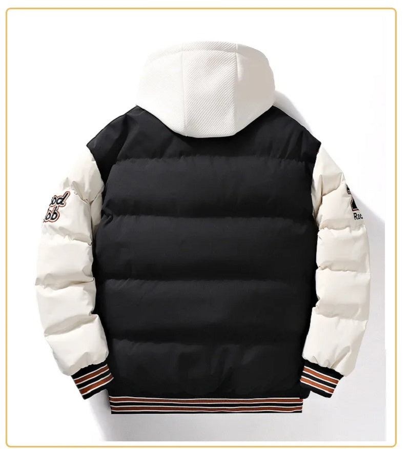 Manteau Homme Classique Hiver en Laine et Polyester