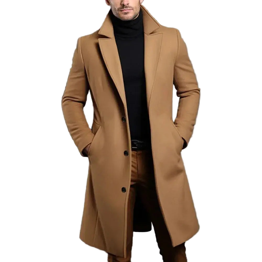 Manteau Homme Hiver Classique Chic 0