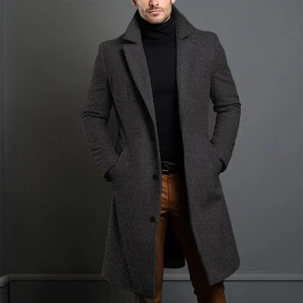Manteau Homme Hiver Classique Chic 3