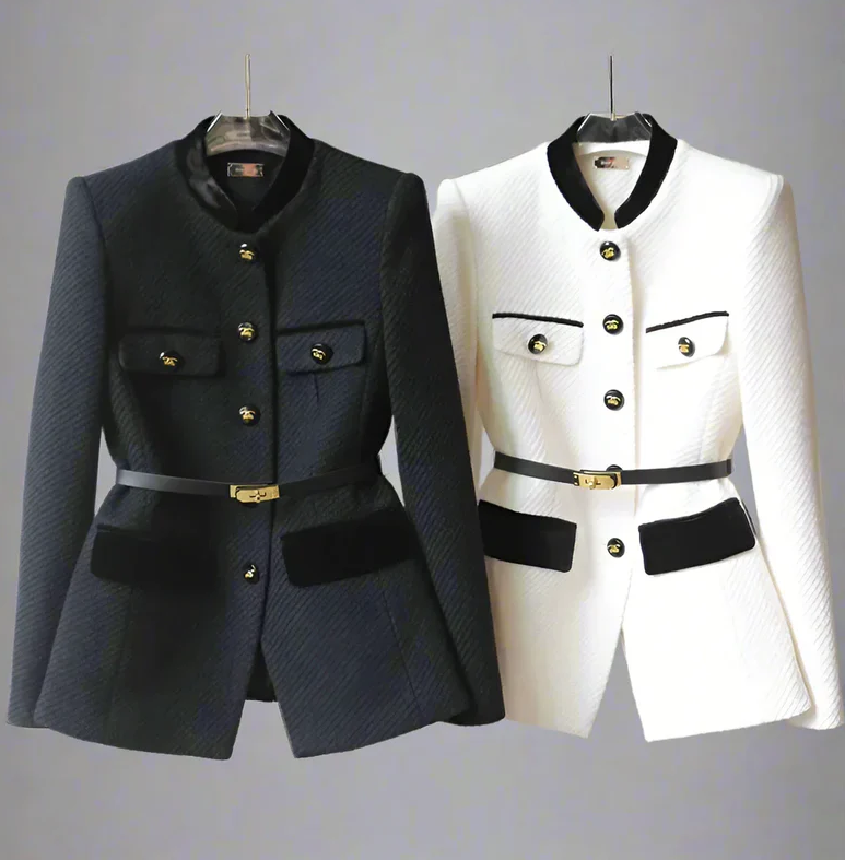 Manteau Long Femme Chic Hiver Élégant 1