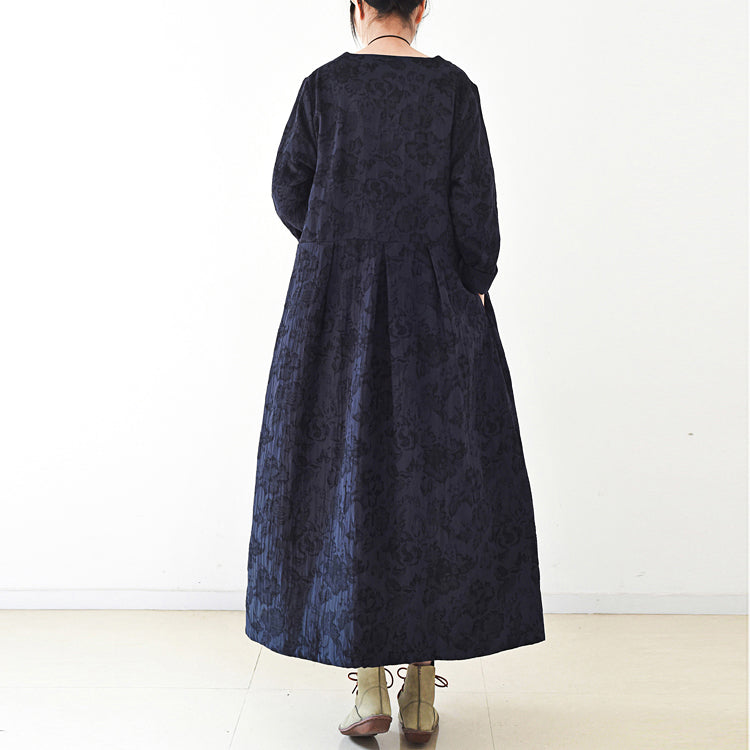 Manteau Long Femme Col en V Style Cardigan Décontracté Hiver 3