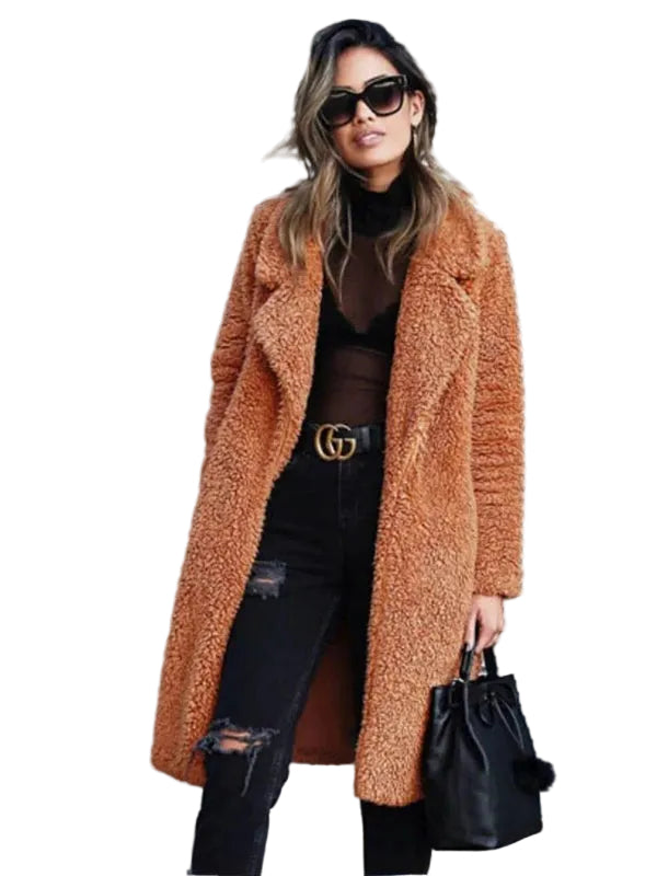 Manteau Long Femme Hiver Oversize Chic 1