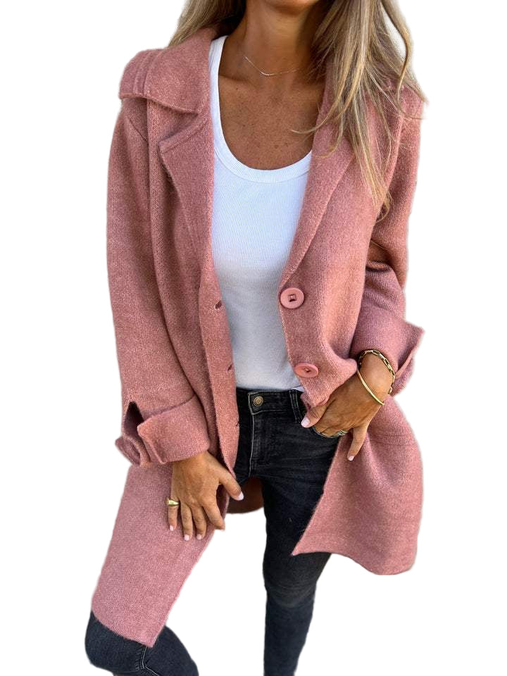 Manteau Long pour Femme au Design Classique 0