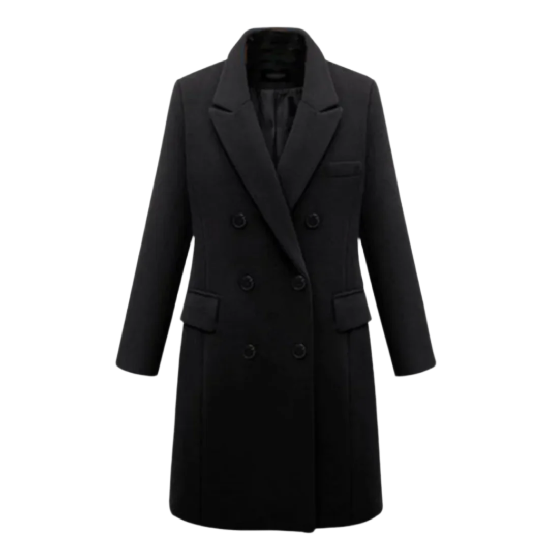 Manteau Long pour Femmes Moderne en Hiver 0