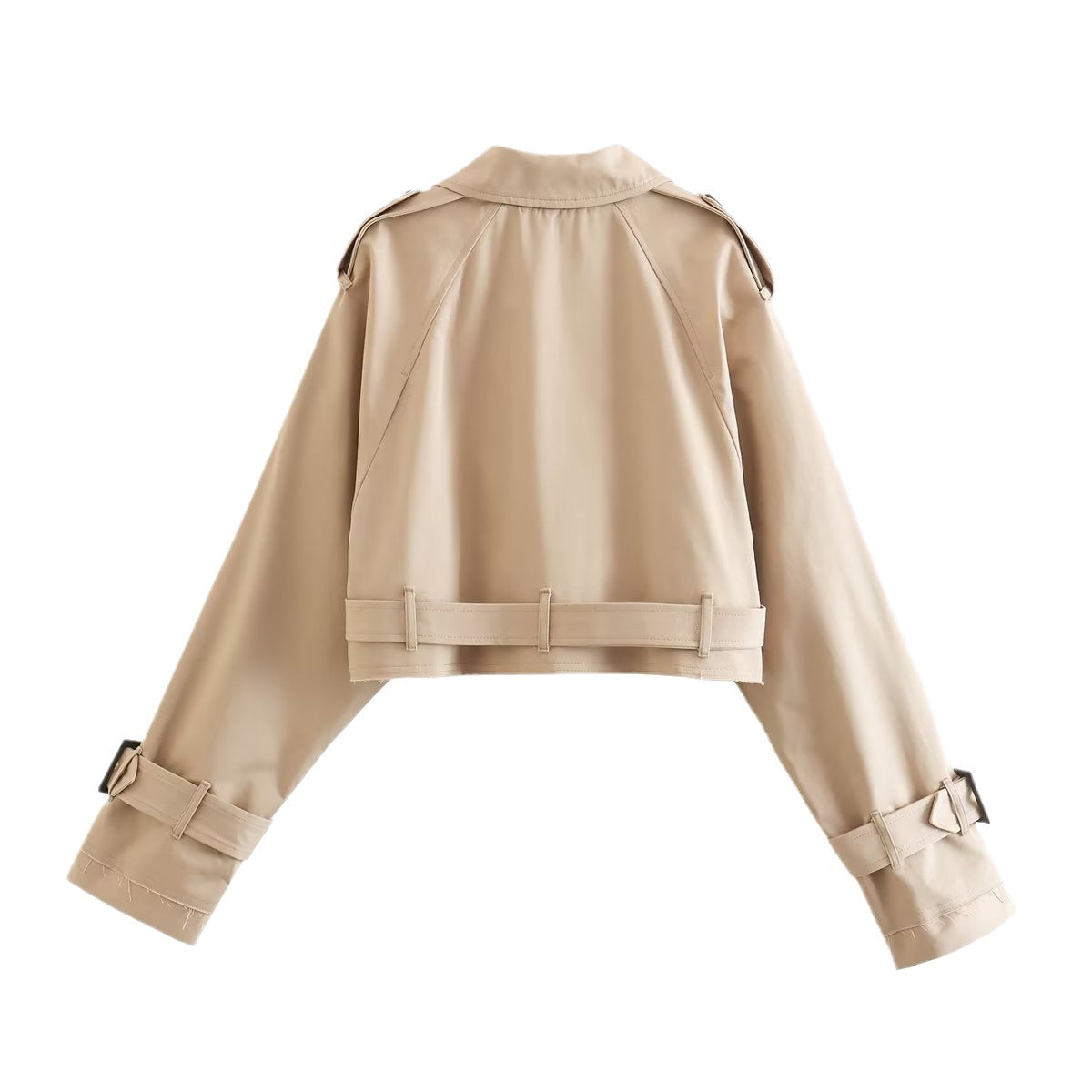 Manteau Trench Court pour Femme 2