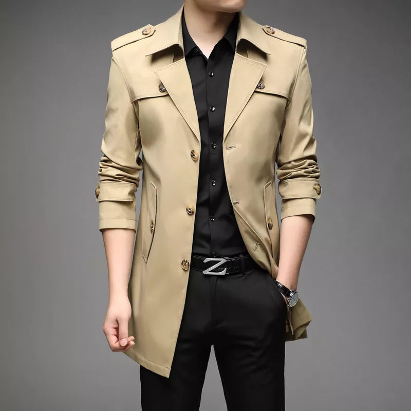Manteau Trench Femme Chic en Polyester 2