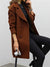 Manteau Trench Femme Classique en Tissu Doublé 2