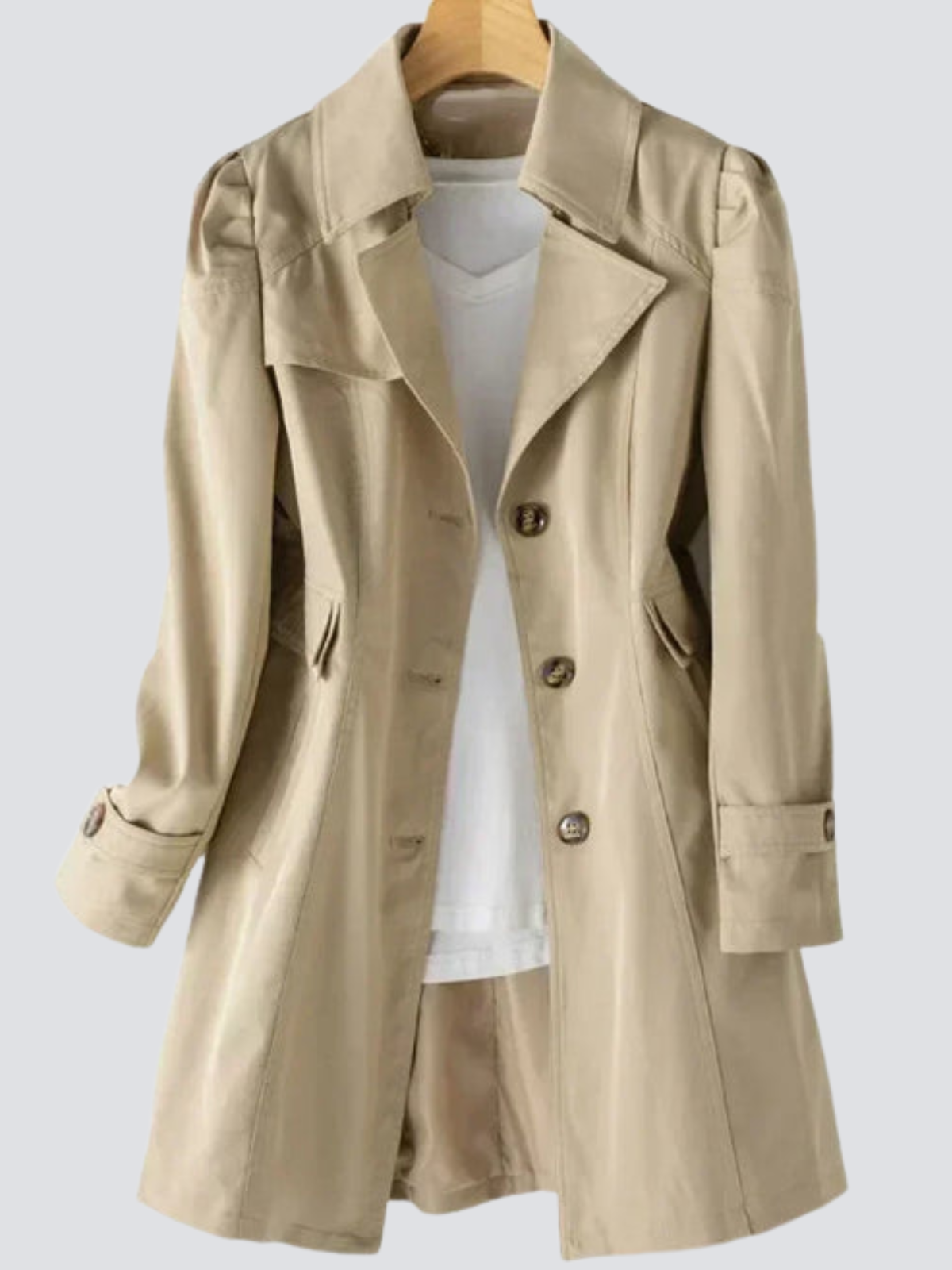 Manteau Trench Femme Design Moderne 0
