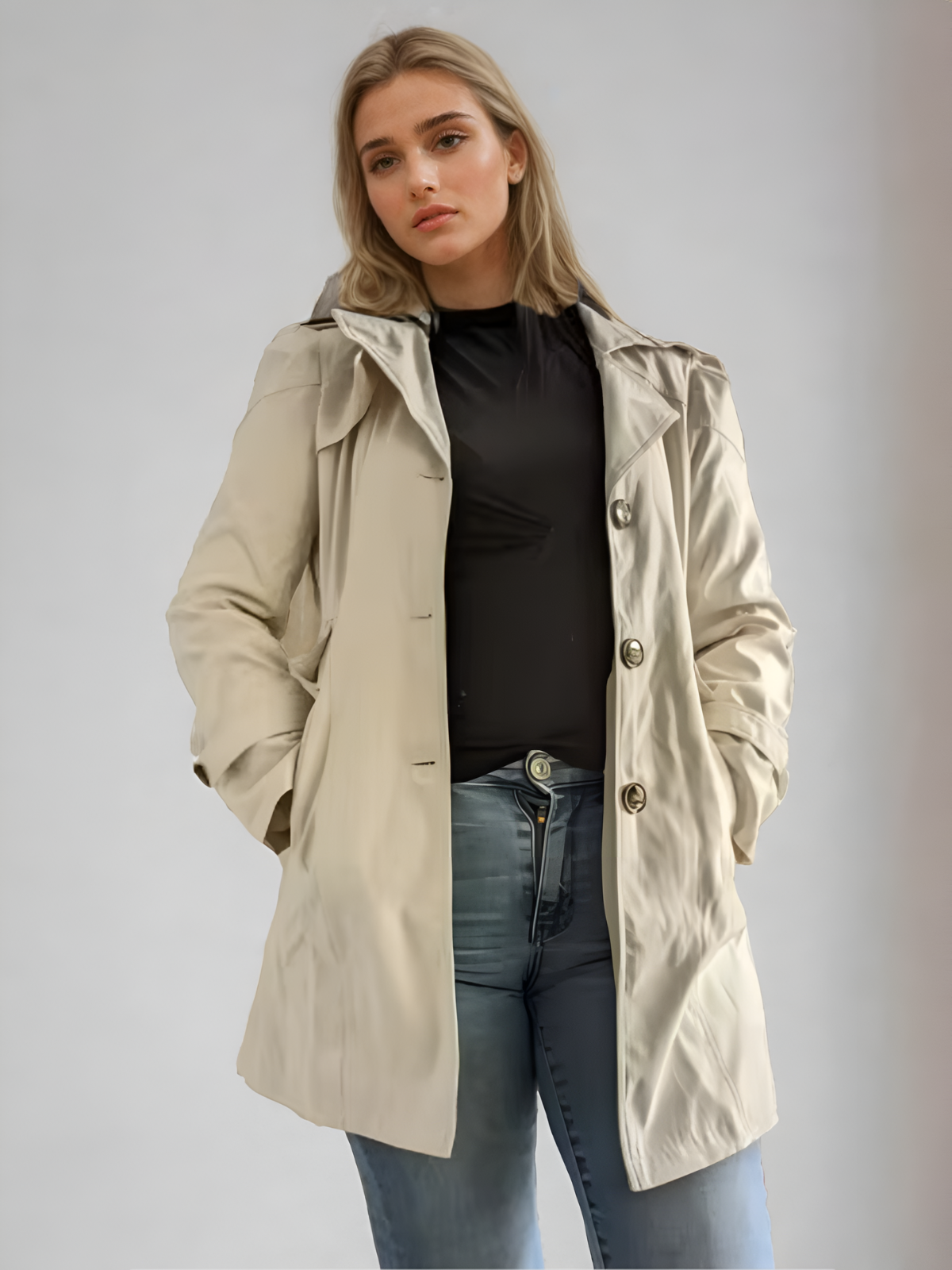 Manteau Trench Femme Design Moderne 2