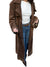 Manteau Trench Femme Long en Suède Chic pour Hiver 0