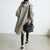 Manteau Trench Imperméable Femme Long Mi-Mollet Avec Capuche 2