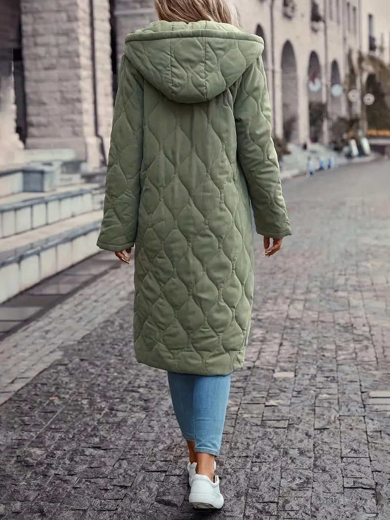 Manteau à Capuche en Coton pour Femme 4