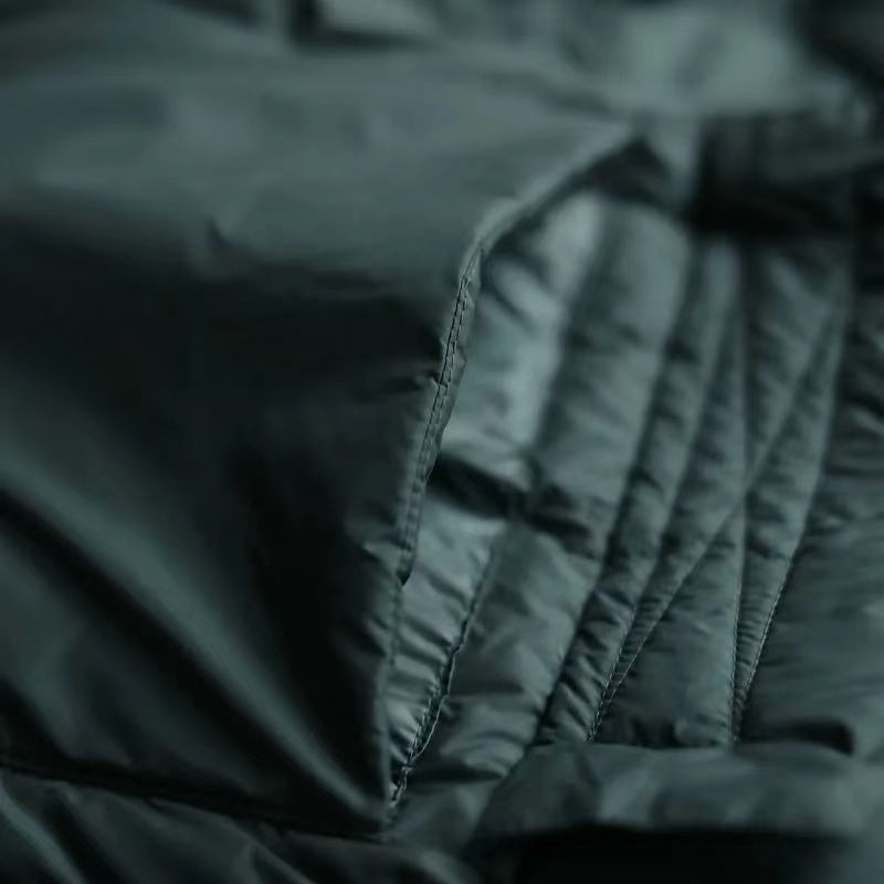 Manteau d'Hiver Femme À Capuche Avec Poches Zippées Pour Grand Taille 7