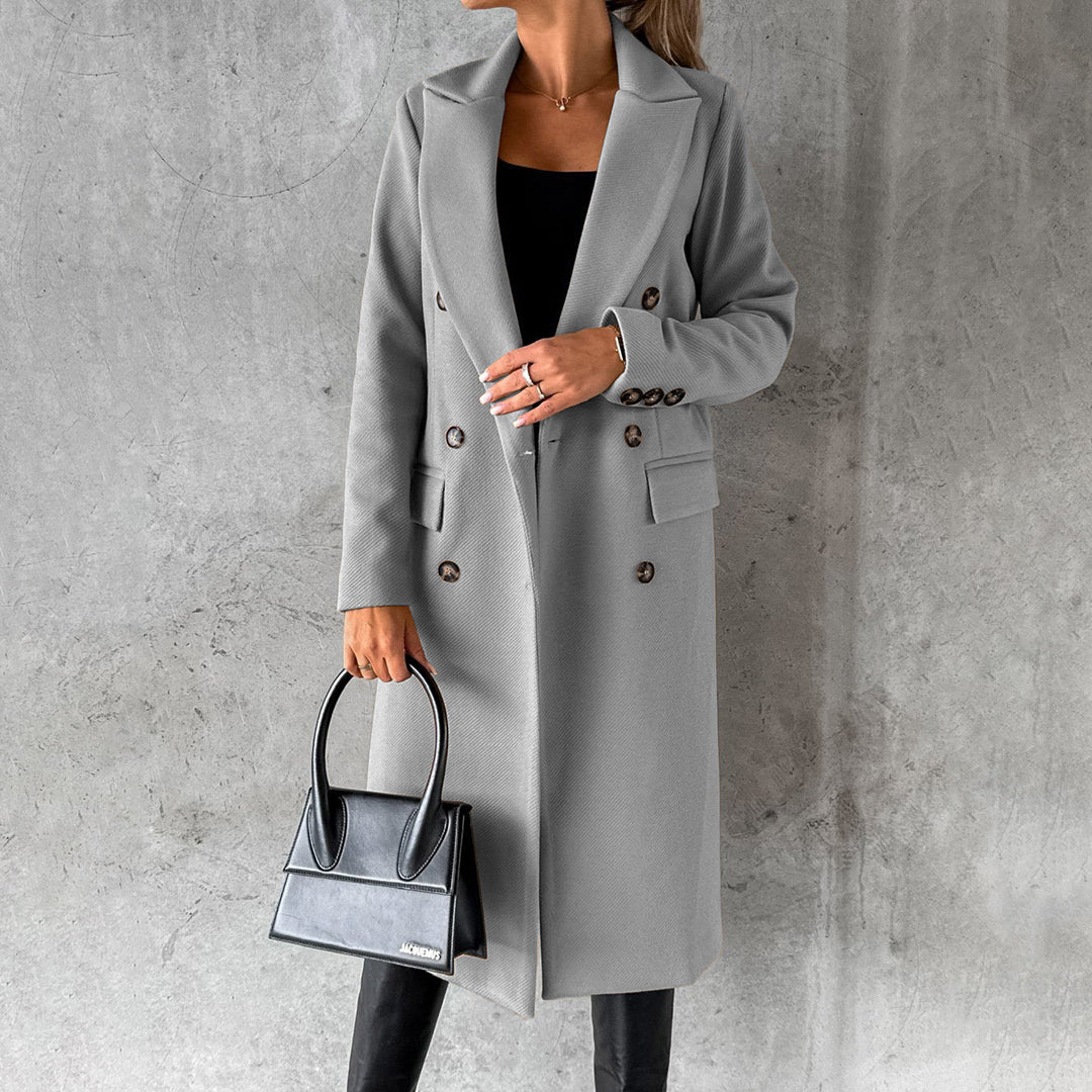 Manteau d'Hiver Femme Chic Confortable Tissu de Qualité 2