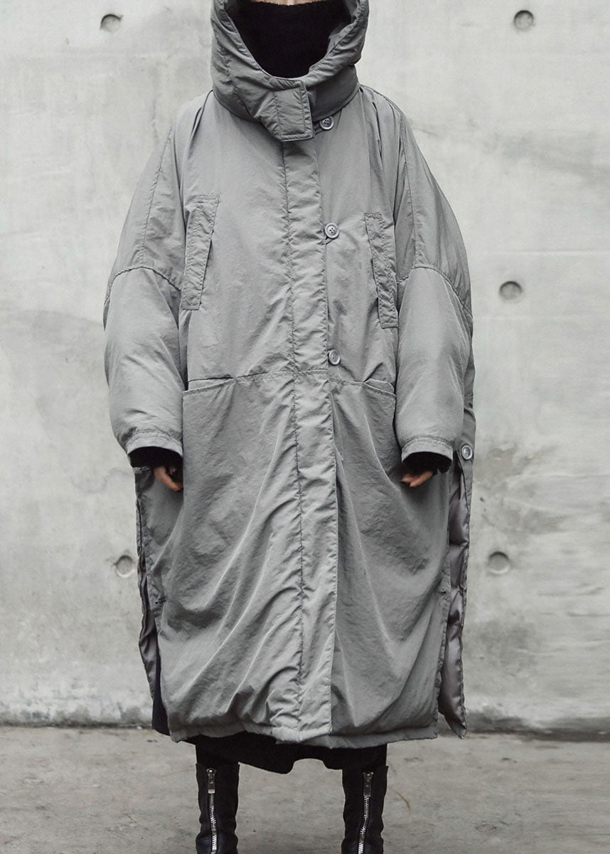 Manteau d'Hiver à Capuche Vintage pour Femme 1