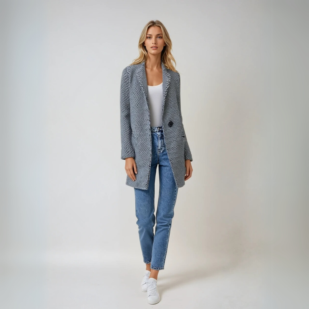 Manteau d'Hiver en Laine pour Femme Élégant 2