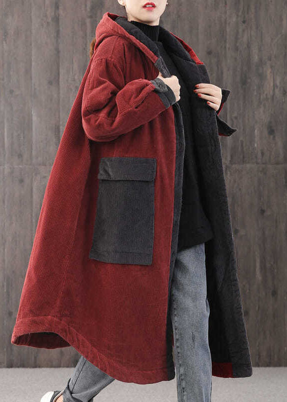 Manteau d'hiver à capuche pour femme 0