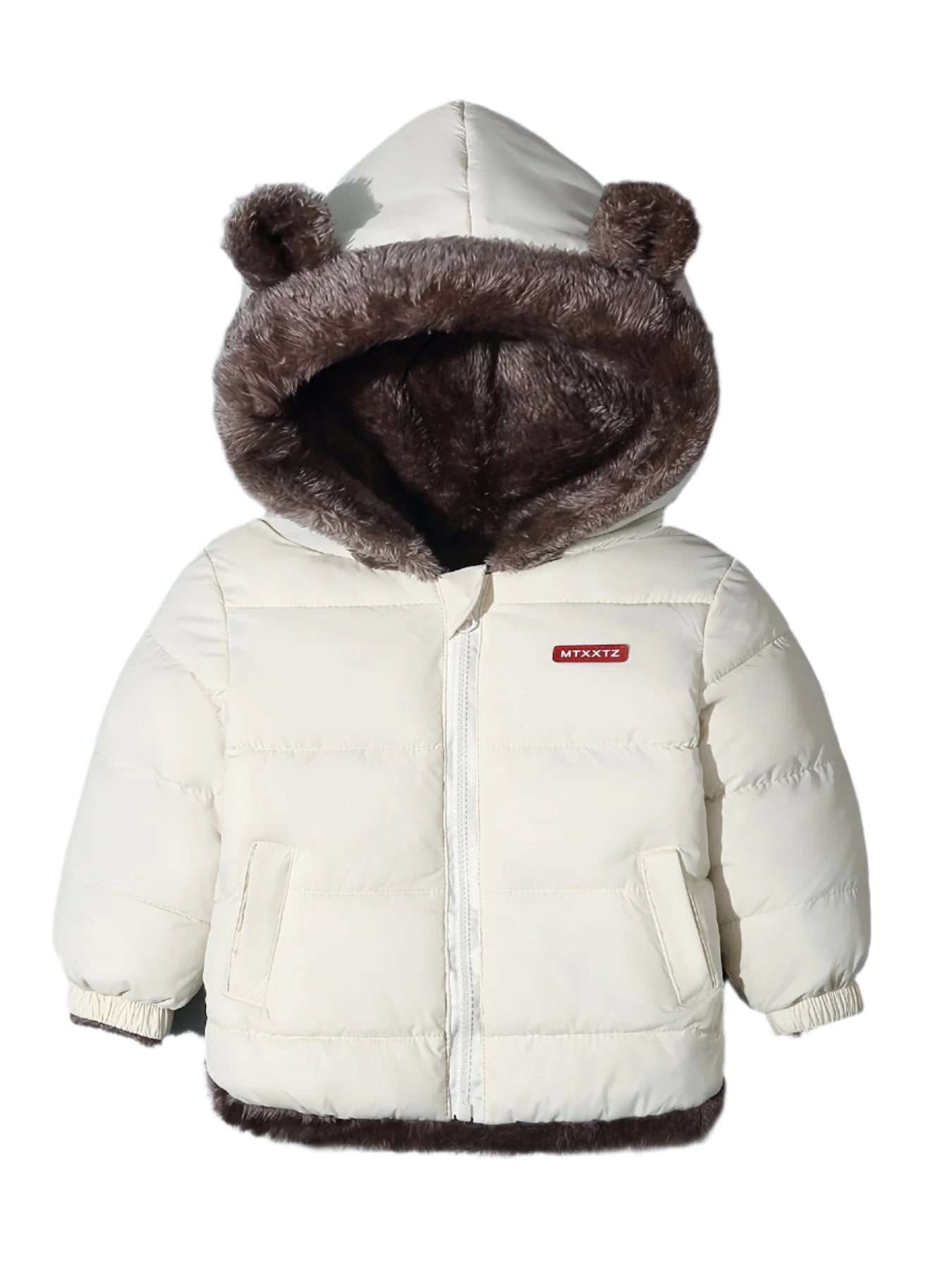 Manteau d'hiver pour enfants avec motif d'ours 5