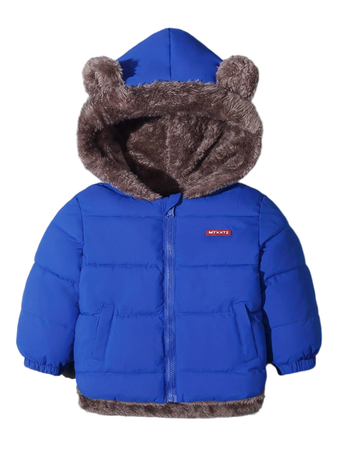 Manteau d'hiver pour enfants avec motif d'ours 7