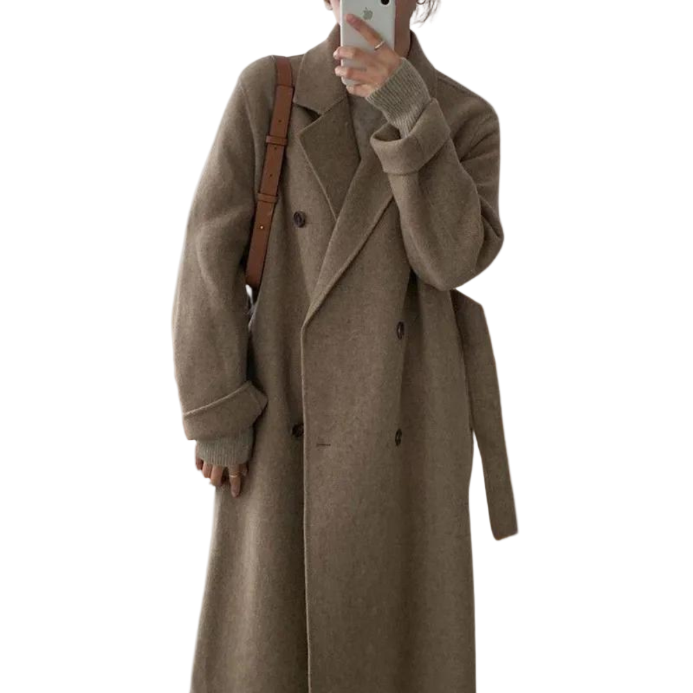 Manteau d'hiver pour femme à double boutonnage 0