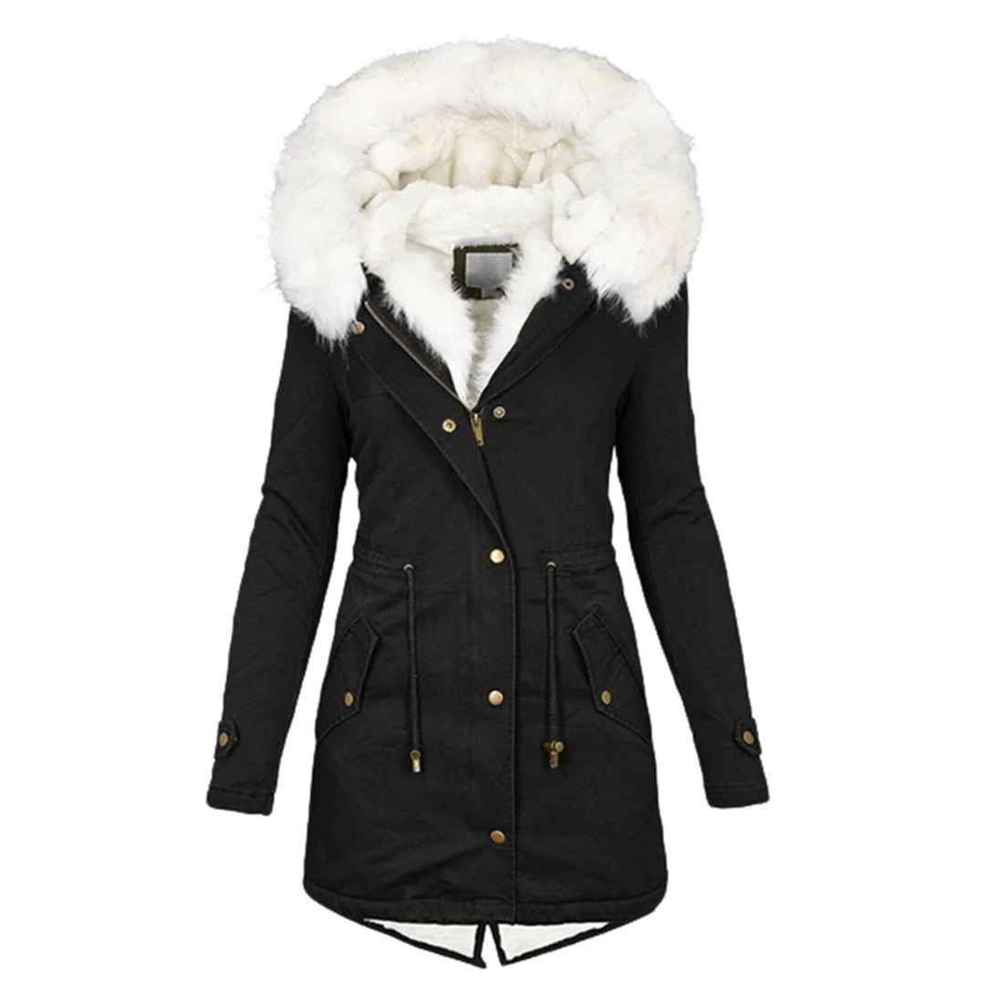 Manteau d'hiver pour femmes avec doublure chaude 2