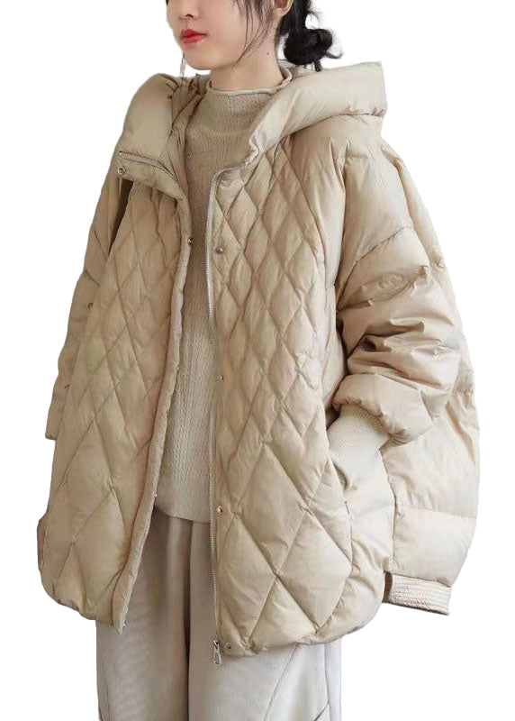 Manteau d&#39;hiver pour femmes en duvet de canard zippé 0