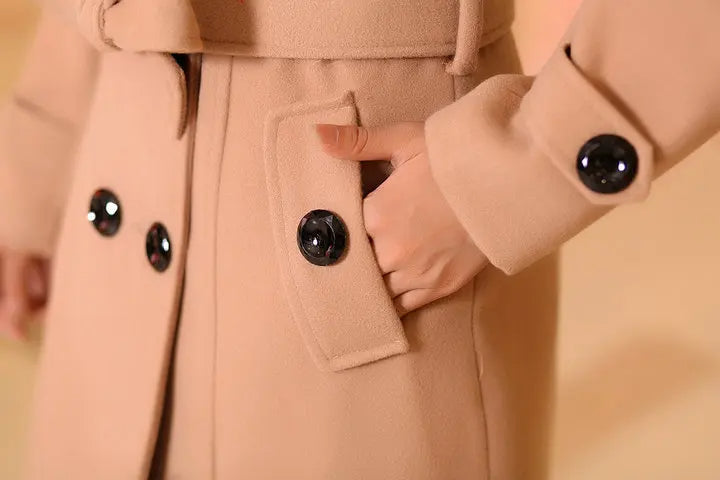 Manteau en Fourrure Femme Chic Long Design Intemporel 8