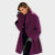 Manteau en Laine Femme Coupe Élégante Résistant au Vent 4