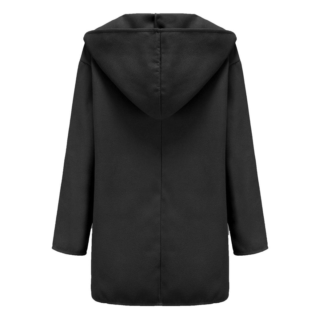 Manteau en Laine Femme Coupe Élégante Résistant au Vent 8