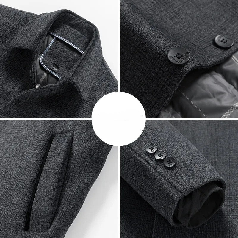 Manteau pour Femme à Carreaux Chic 4