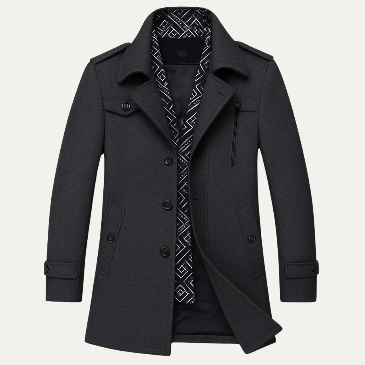 Manteau pour hommes sur mesure Chic 2